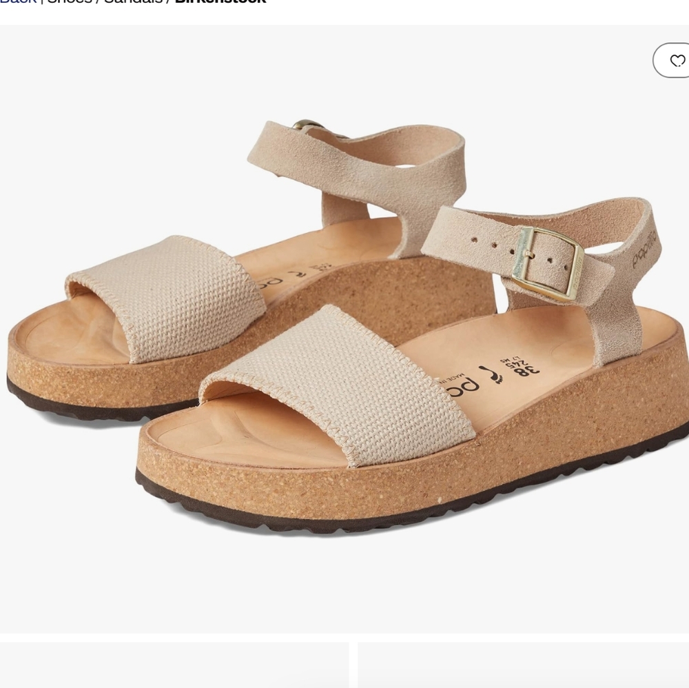 NIB Papillio by Birkenstock Glenda Platform Sandal